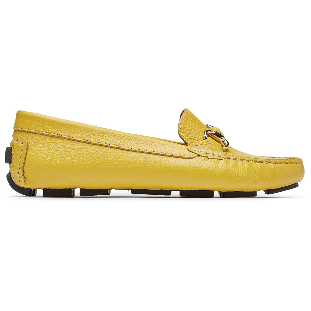 Rockport Loafers For Womens Yellow - Bayview Bit Keeper - JG4805217